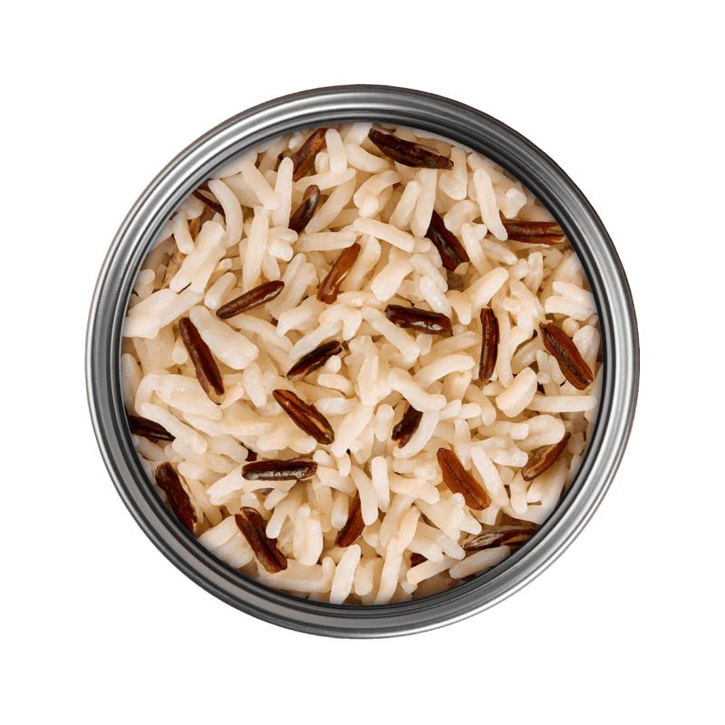 Rice mix - Open can