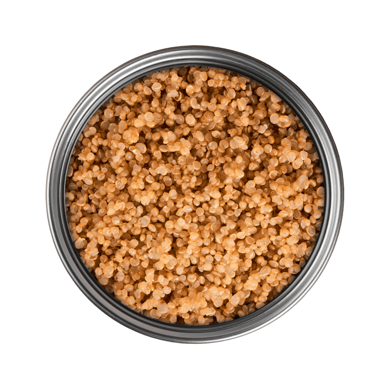 White quinoa - Open can